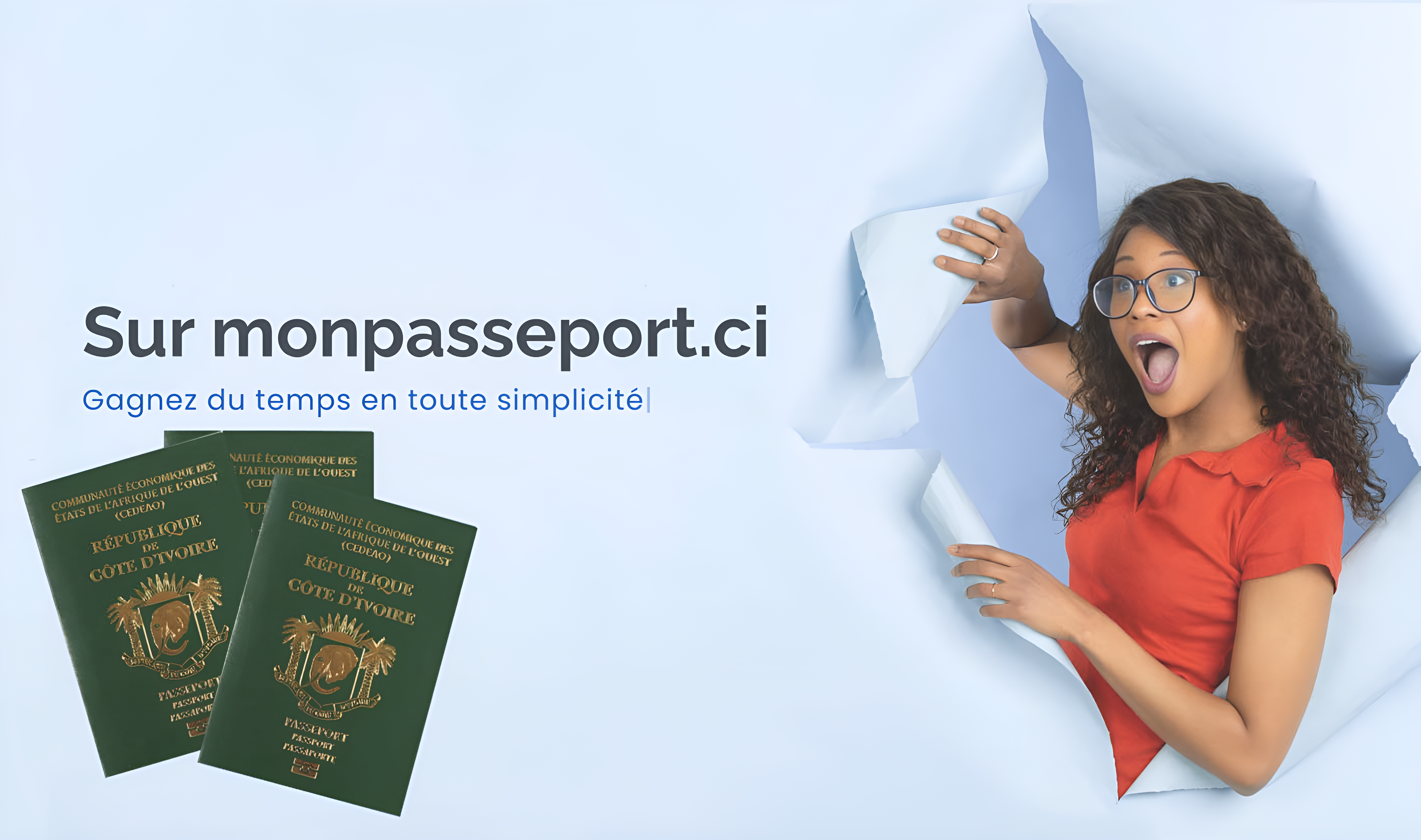 Site Web du Passeport Ivoirien